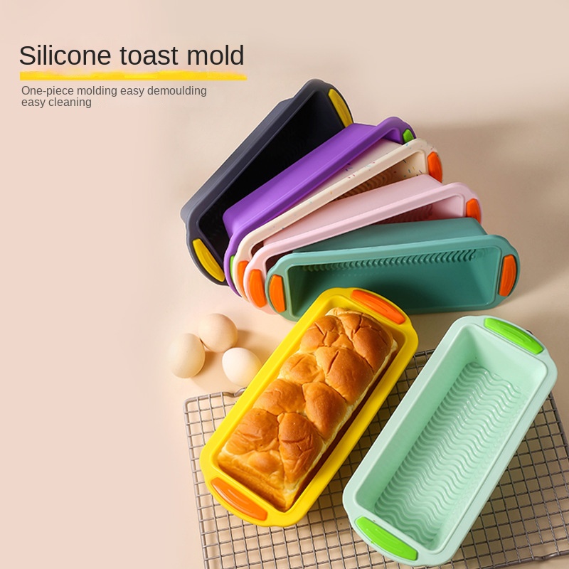 Silicone Bread Loaf Pan Non stick Bread Pans For Baking Easy - Temu