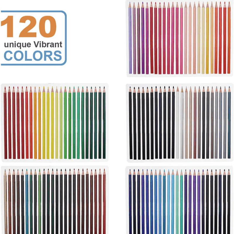 Spectrum Noir Colourblend 120 Soft Core Colored Pencils Iron Boxed Drawing Colored  Pencil Lapis De Cor for School Art Student Supplies