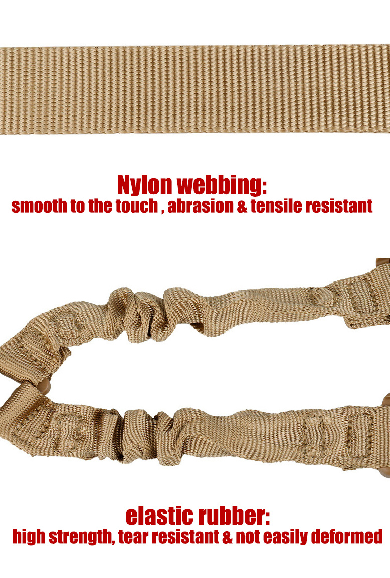 Adjustable Two Point Sling With Qd Sling Rail Mounts For M Lock