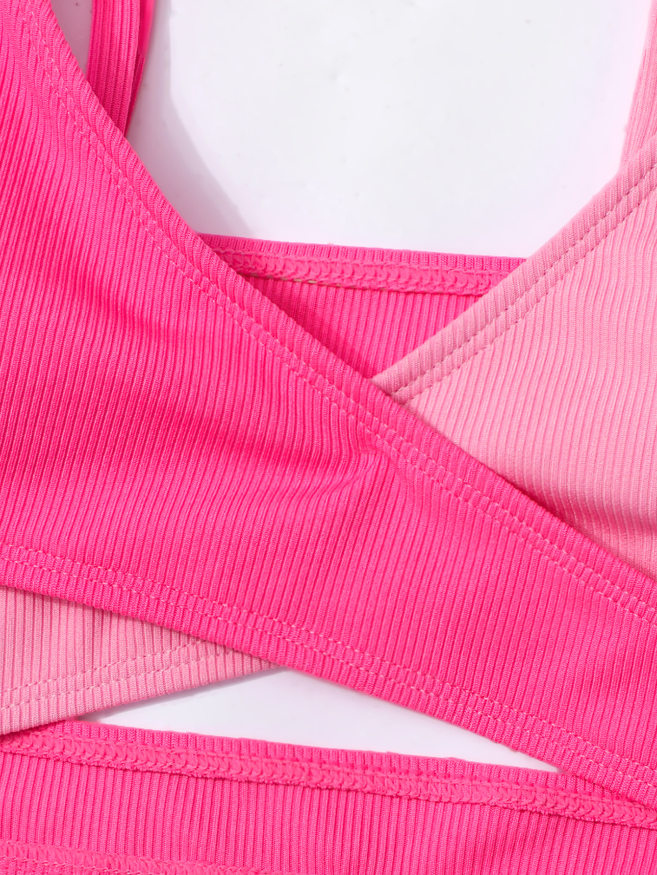 Girls Bikini Set Criss Cross Bathing Suit Two Piece Swimsuit