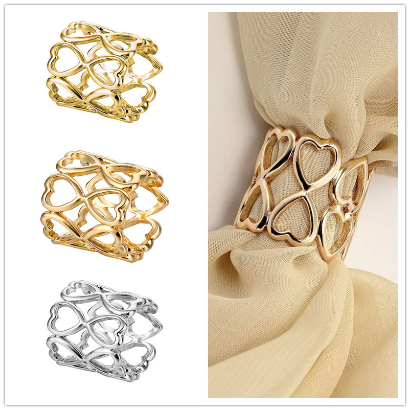 1pc Criss Cross Scarf Ring