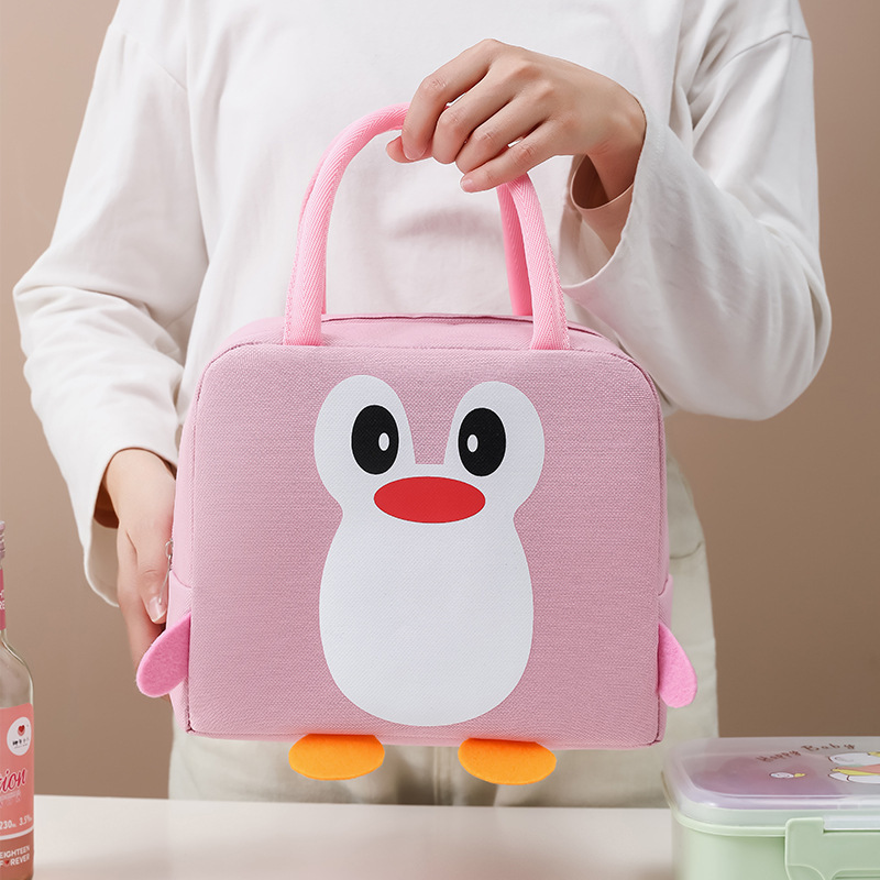Kawaii Lunch Bag, Large Picnic Bag, Insulated Bag for Hot or Cold, Reusable Tote Bag, Cute Aesthetic Lunch Bag