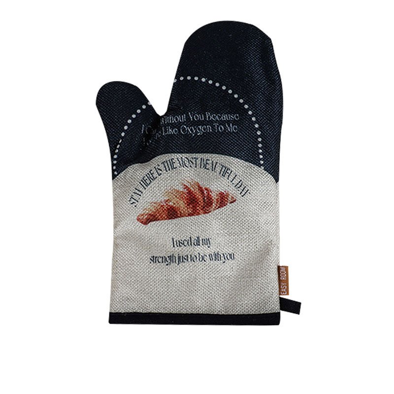 Polyester Oven Mitts Short Heat Resistant Mitts Microwave - Temu