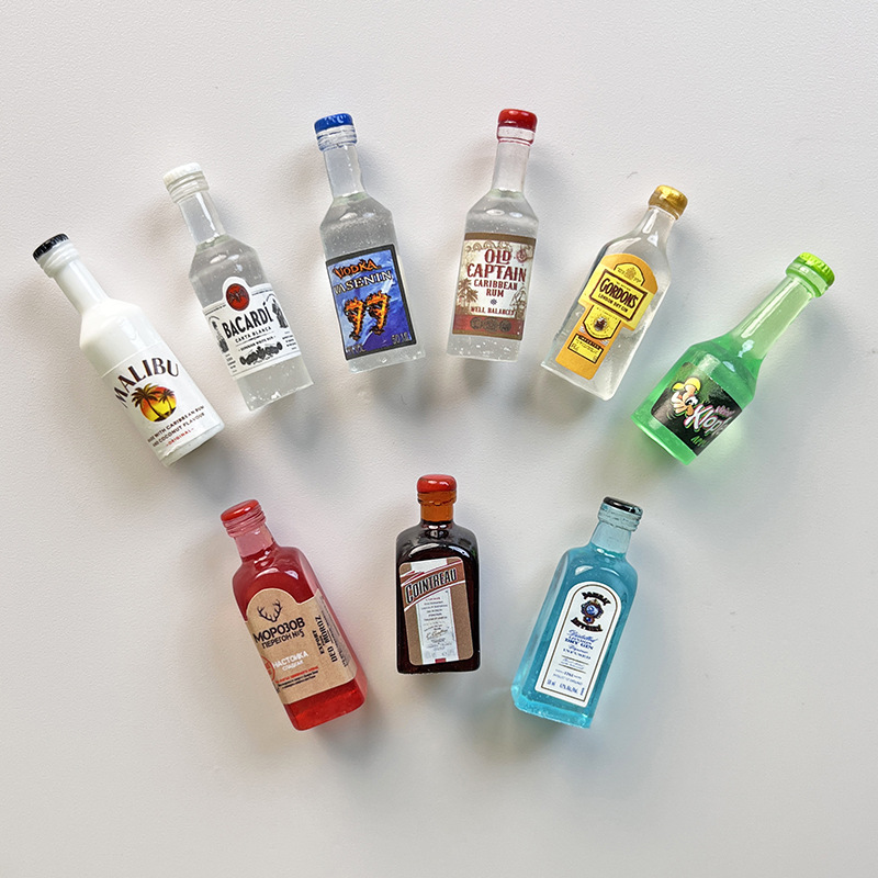 Set Di 30 Bottiglie Miniature Di Liquore, Bottiglie Di Plastica Per Alcolici  E Spiriti Da 0,85 Oz, 1,7 Oz, 3,3 Oz E 5 Oz Con Tappi, 2 Imbuto Liquido E  Etichette Kaki