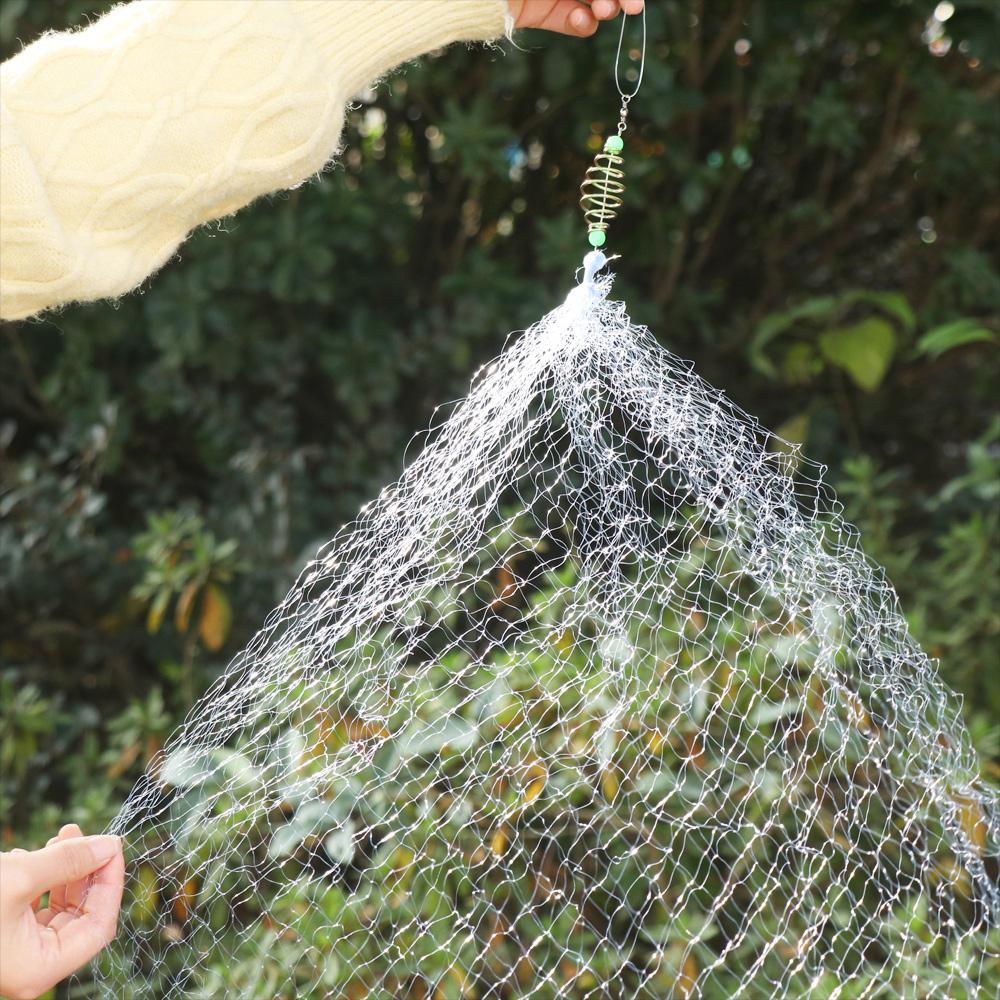 1 Piece Winter Fishing Net Trap Mesh Luminous Bead Netting - Temu