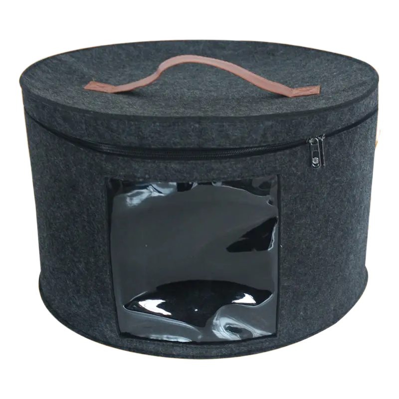 Round Hat Box For Travel And Storage Hat Organizer For Women & Men  Collapsible Hat Storage For Cowboy, Fedora, Sun Hats And More - Temu