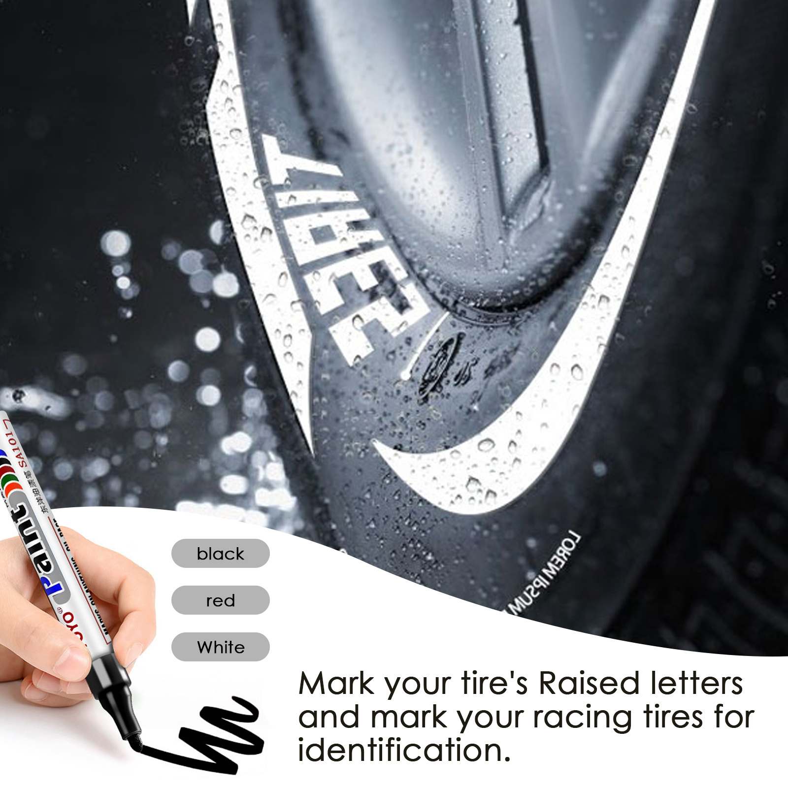 Is a TYRE ART Pen worth buying, White Letter Tyres