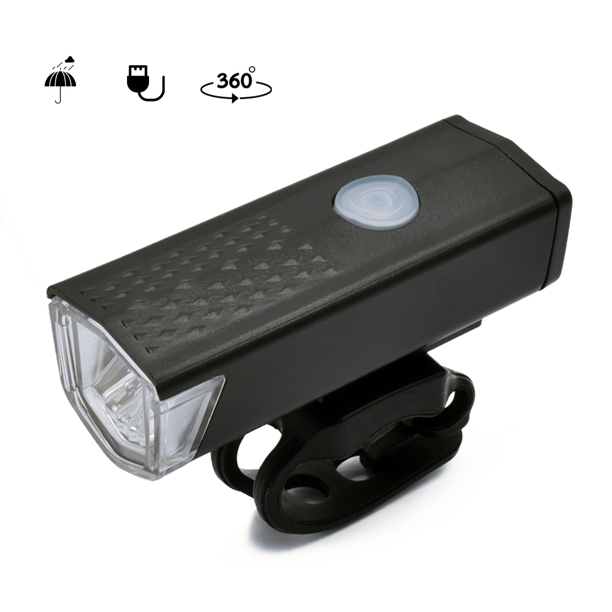 Kikkerland Clip Light - Lampe de sécurité rechargeable - Éclairage