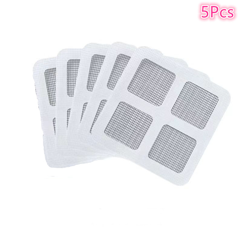 5pcs Window Screen Repair Tape, Self-Adhesive Screen Patch Tape