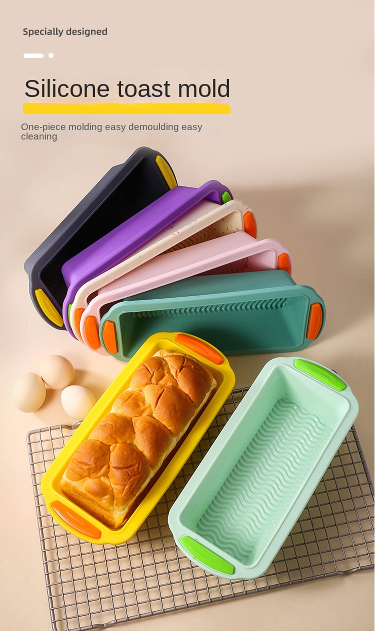 Collapsible Silicone Loaf Pan, Rectangle Baking Bread Pan, Foldable Toast  Making Tool, Non-stick Bakeware, Oven Accessories, Baking Tools, Kitchen  Accessories - Temu