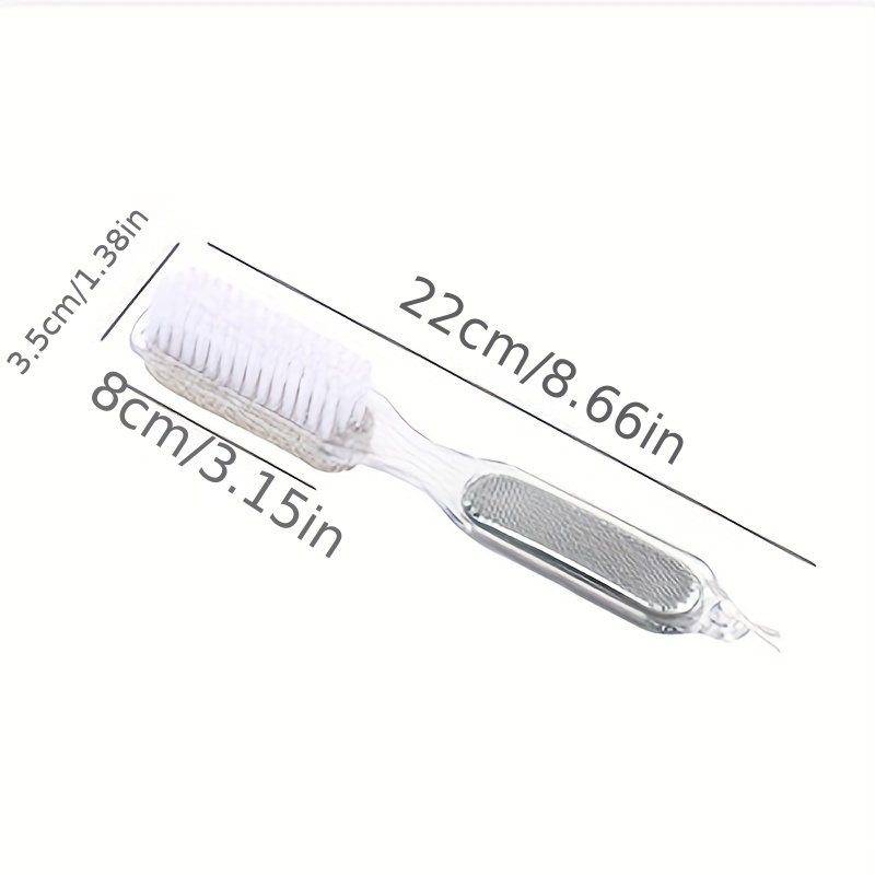 Pedicure Tools Pedicure Foot File 4 In 1 Foot Wand Foot Care Tool Foot File  Reducer Pumice Nail Brush Heel Scraper Nail Scrubber Metal Spatula For Home