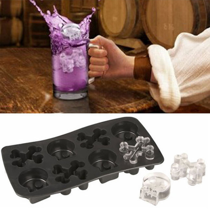 Ghost Ice Cubes Tray Funny Ice Cube Mold Halloween Party - Temu