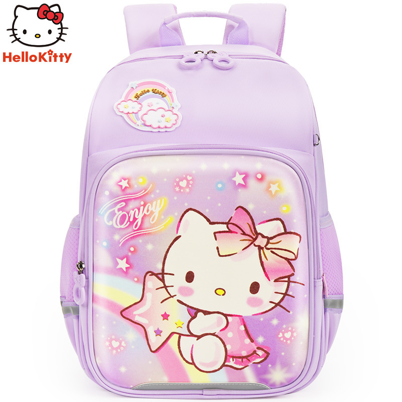 Hello Kitty Primary School Bag, New Children's Backpack For Girls 69
