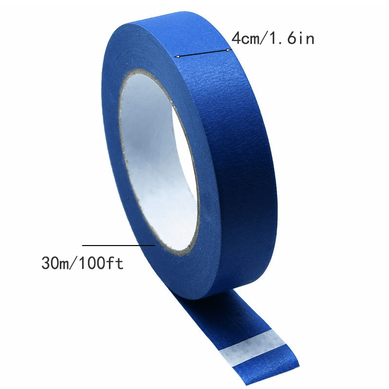 Length Roll Blue Paint Tape Multi surface Masking Tape Easy - Temu