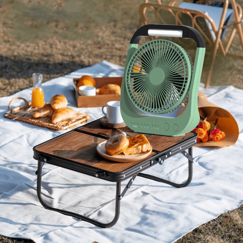 Mini Ventilateur à Piles, Ventilateur Portable avec Cordon