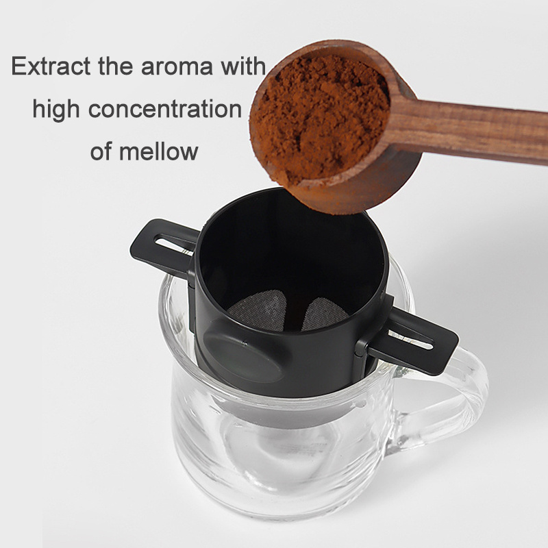 Stainless Steel Portable Coffee Filter Easy To Clean - Temu