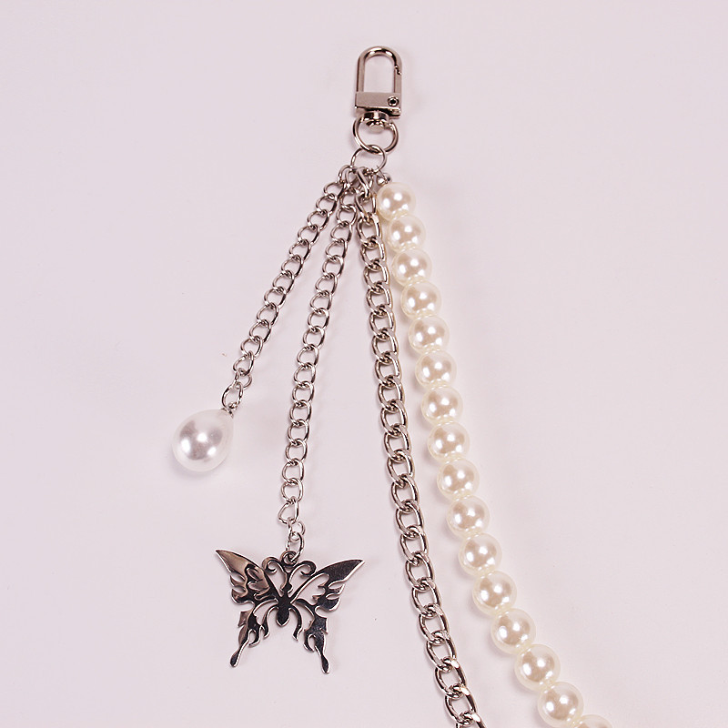 Trendy Pearl Butterfly Chains For Skirts, Pants, & Jeans, Belt Chain  Accessories