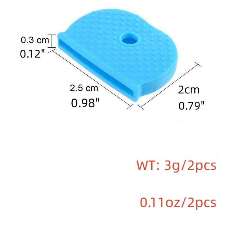 Nizirioo Llavero silicona para llaves, 2 unidades, soporte