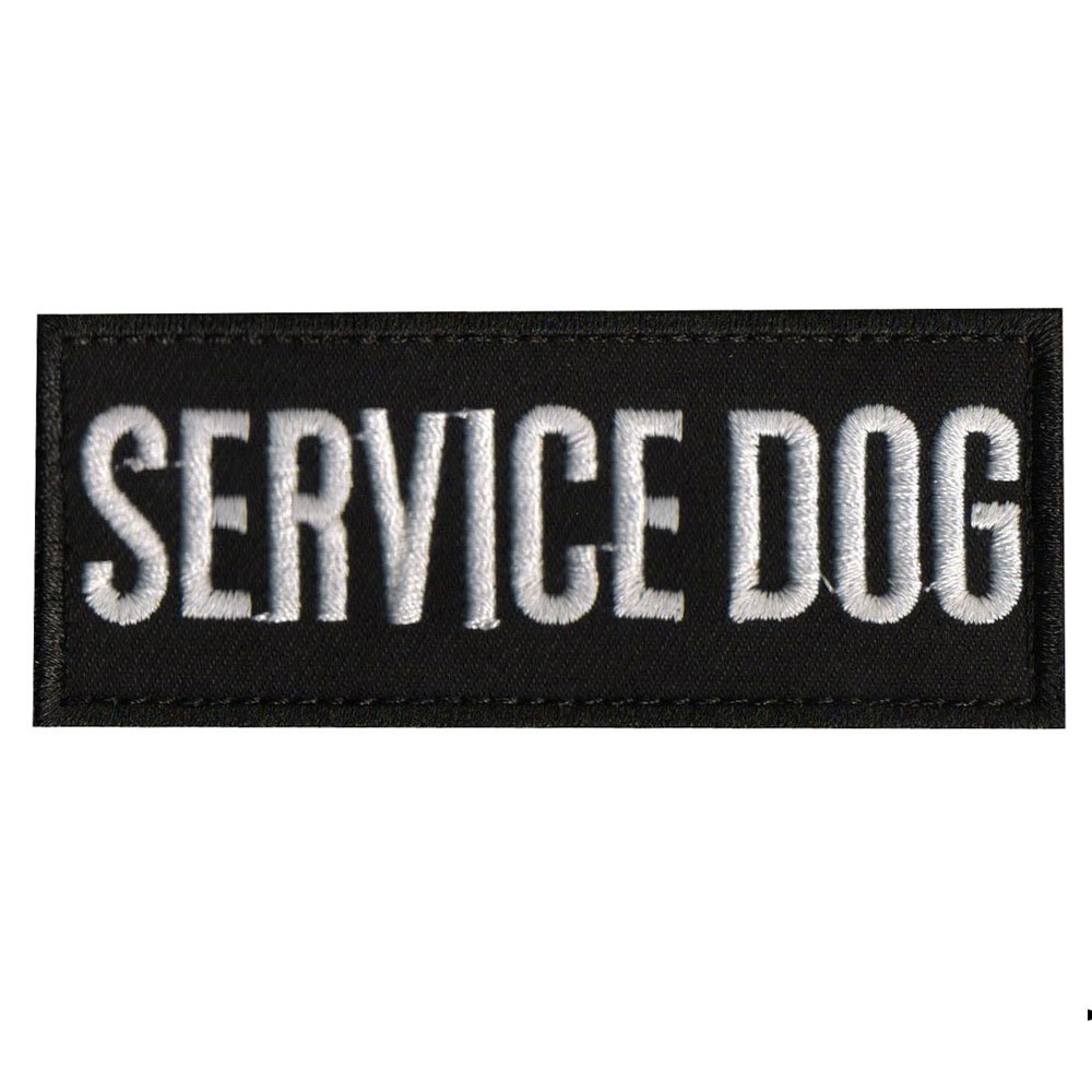 Embroidered Service Dog Patches Black Vest Patch For In - Temu