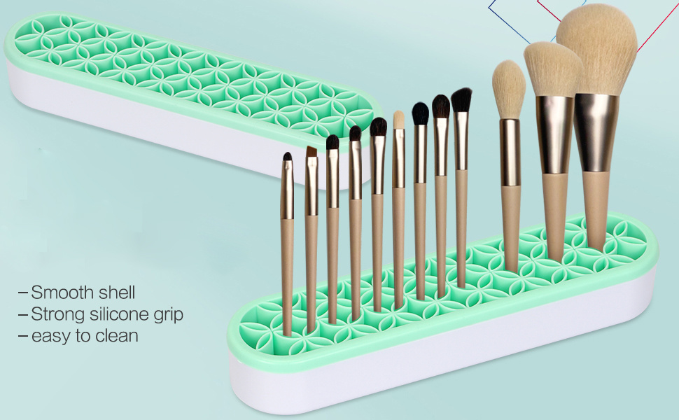 Silicone Makeup Brush Holder Makeup Brush Protector Cap, Makeup Brush –  TweezerCo