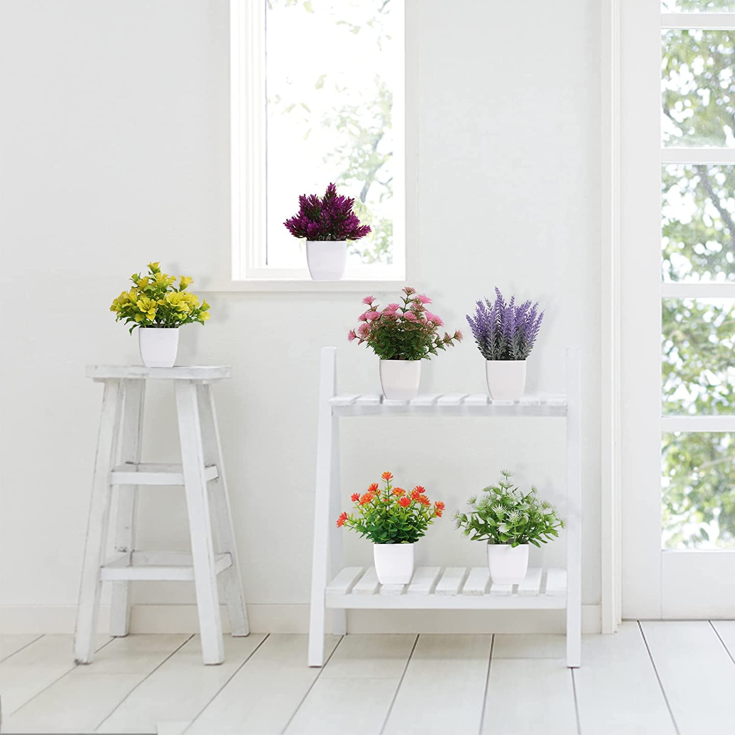 1 pz vaso artificiale fiori piccole piante finte con vaso Mini piante in  vaso per casa ufficio TabletopDecoration prato giardino - AliExpress