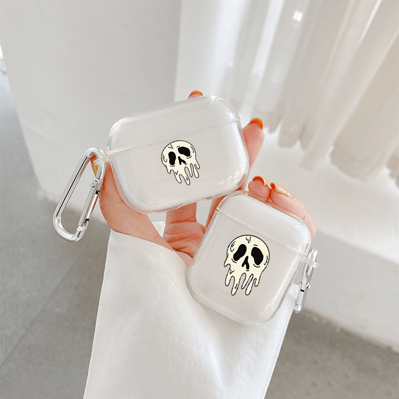 Estuche Auriculares Gr ficos Calavera Airpods1 Airpods2 Temu Chile