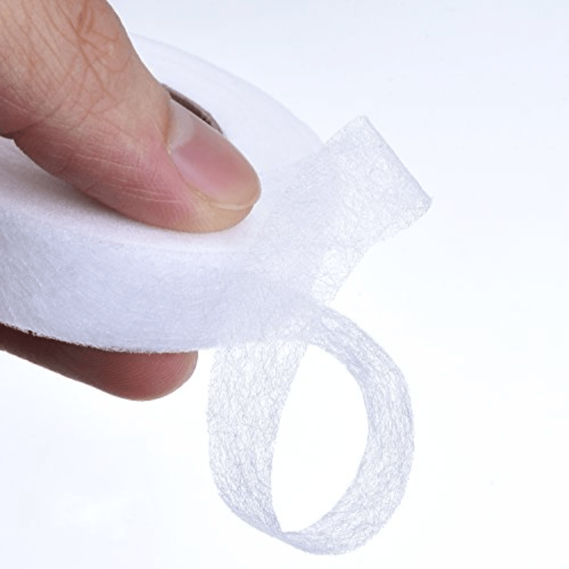 3 rollos de cinta de fusión de tela, cinta adhesiva para dobladillo, cinta  adhesiva de tela de 1/2 pulgada, cinta adhesiva para planchar cada 27