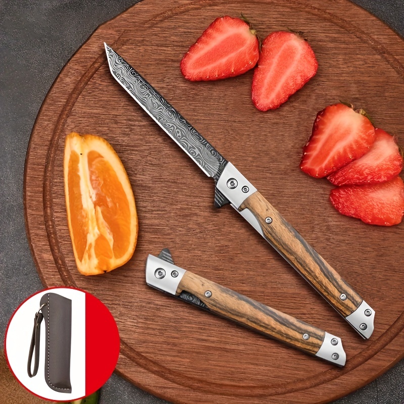 Professional Portable Stainless Steel Fruit Carving Knife - Temu