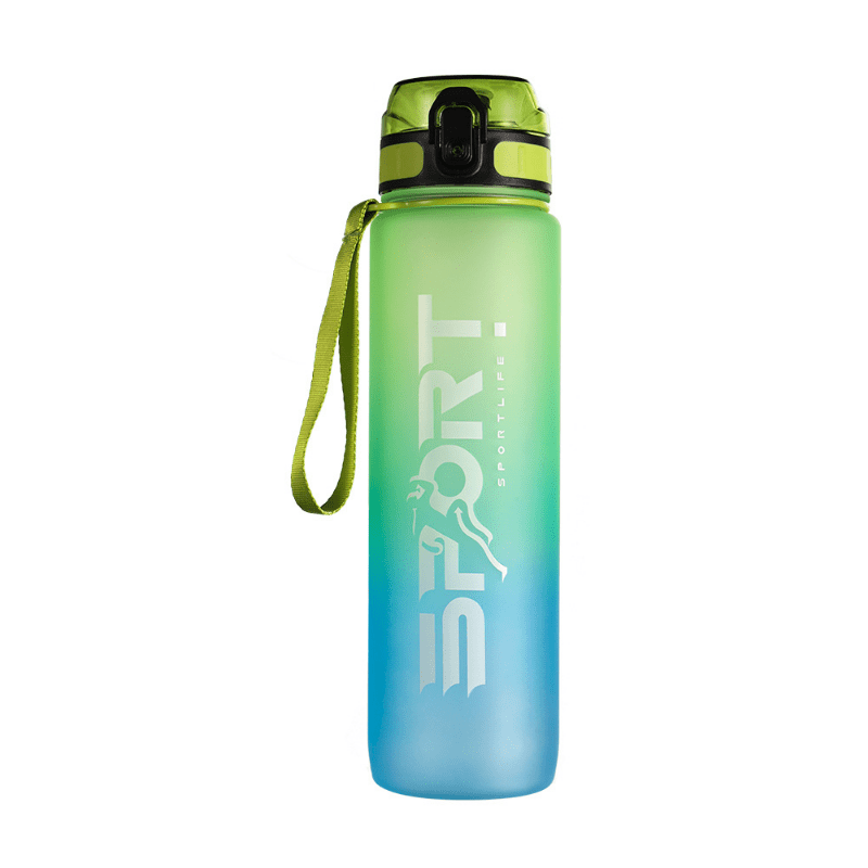 Portable Sports Water Bottle Large Capacity Pvc Free - Temu