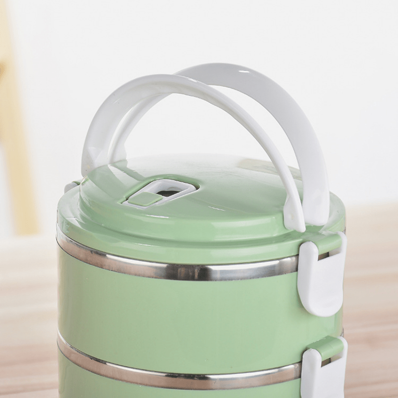 Lunch Box 304 Stainless Steel Food Grade Double Layer - Temu