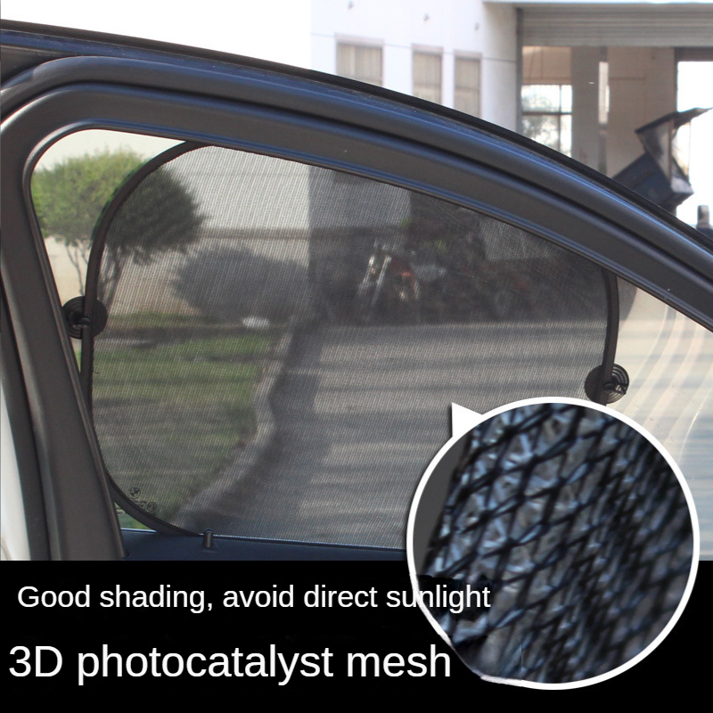 Car Window Sun Shade Protector Mesh Window Shading Sunscreen - Temu