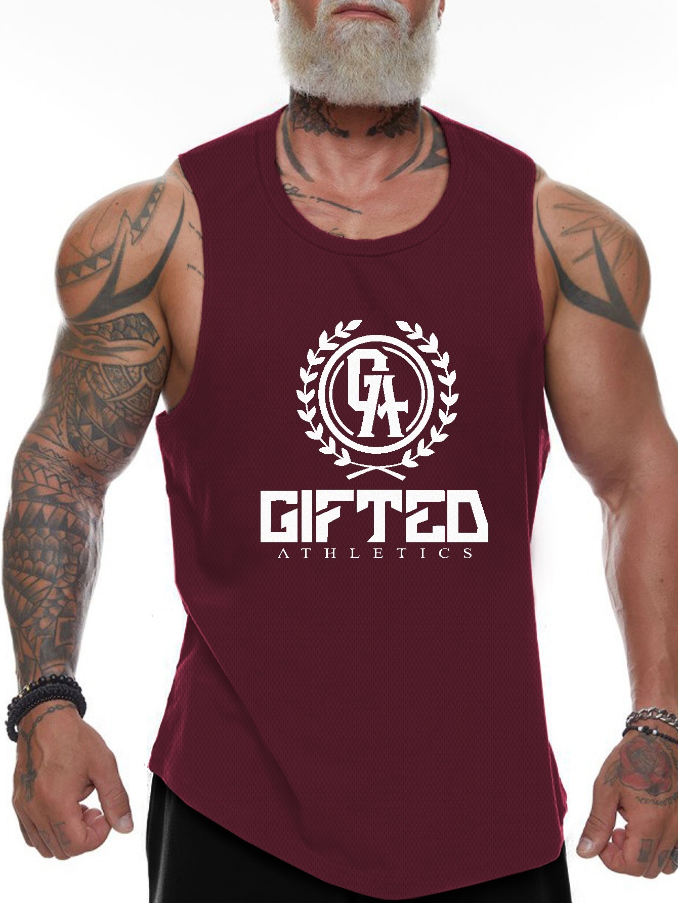 Camiseta Para Hombre Sin Mangas Camisa De Culturismo Deportes Gimnasio GYM