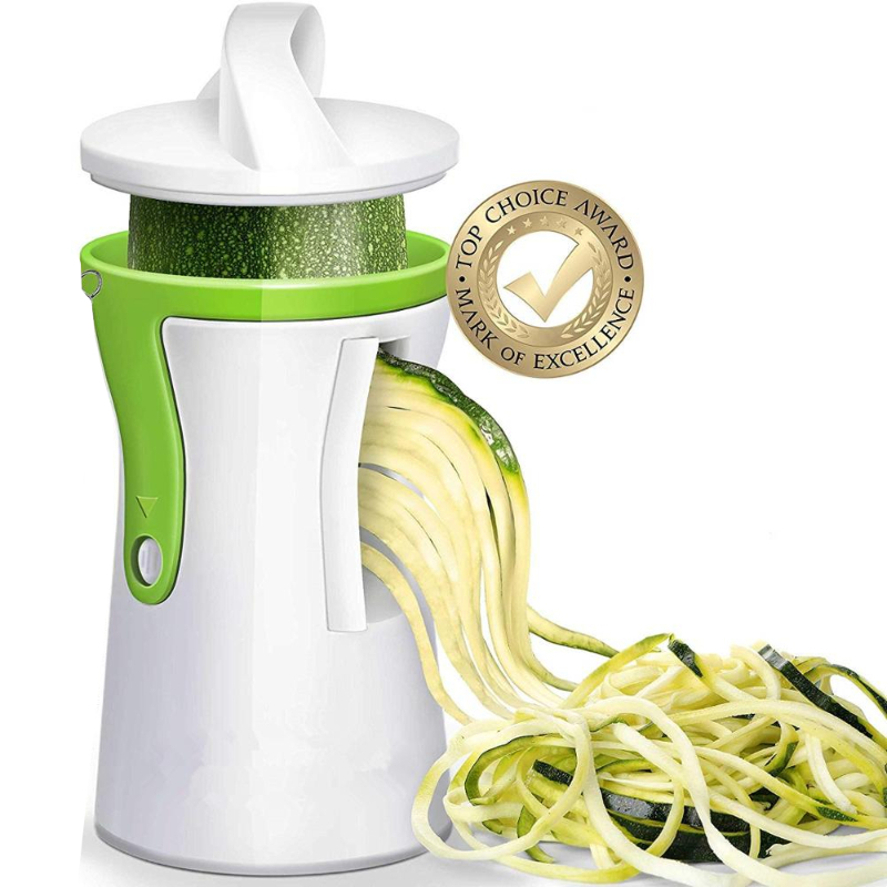 3in1, Vegetable Spiralizer, Manual Zucchini Noodle Maker, Veggie Spiral  Cutter, Zoodles Spiralizer For Potato, Multifunctional Vegetable Slicer,  Adjustable Spiral Slicer, Fruit Grater, Kitchen Stuff, Kitchen Gadgets -  Temu