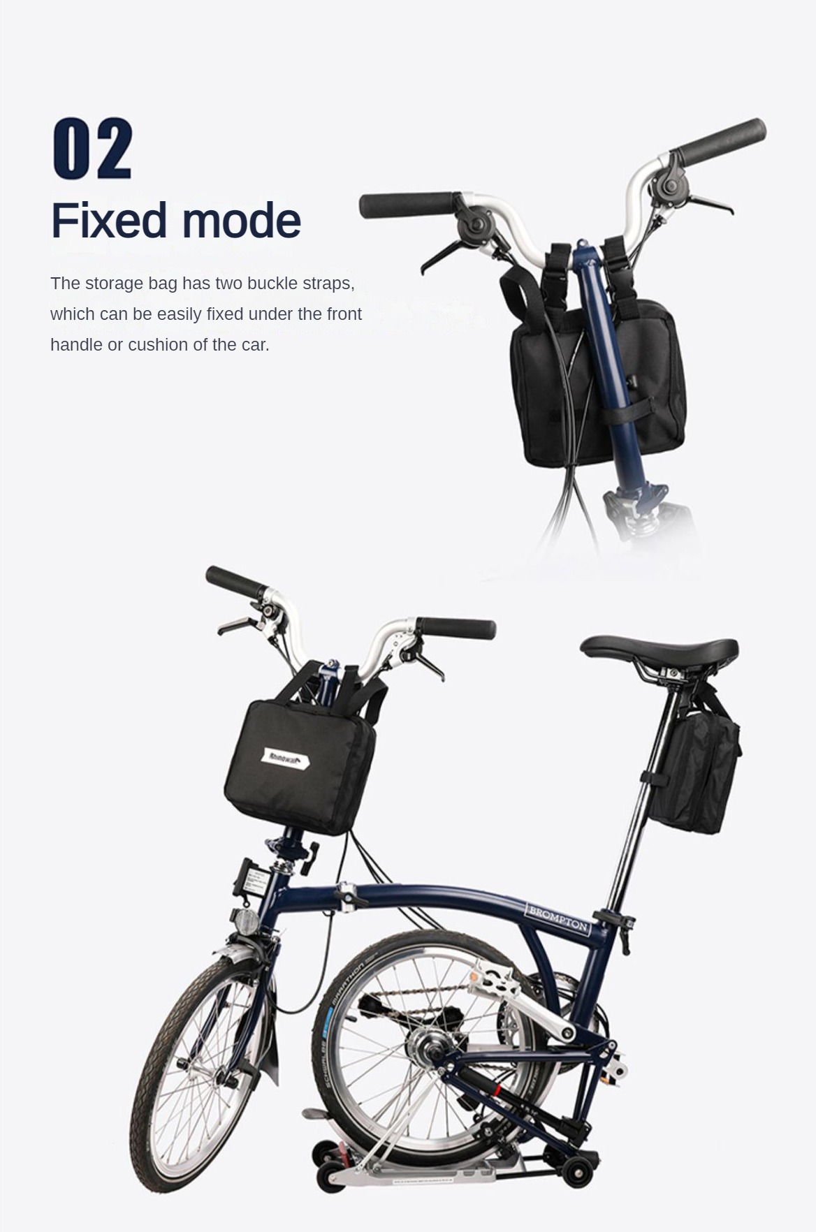 Bolsa de transporte plegable para bicicleta plegable de 26 a 29 pulgadas,  estuche de transporte de bicicleta de carretera MTB