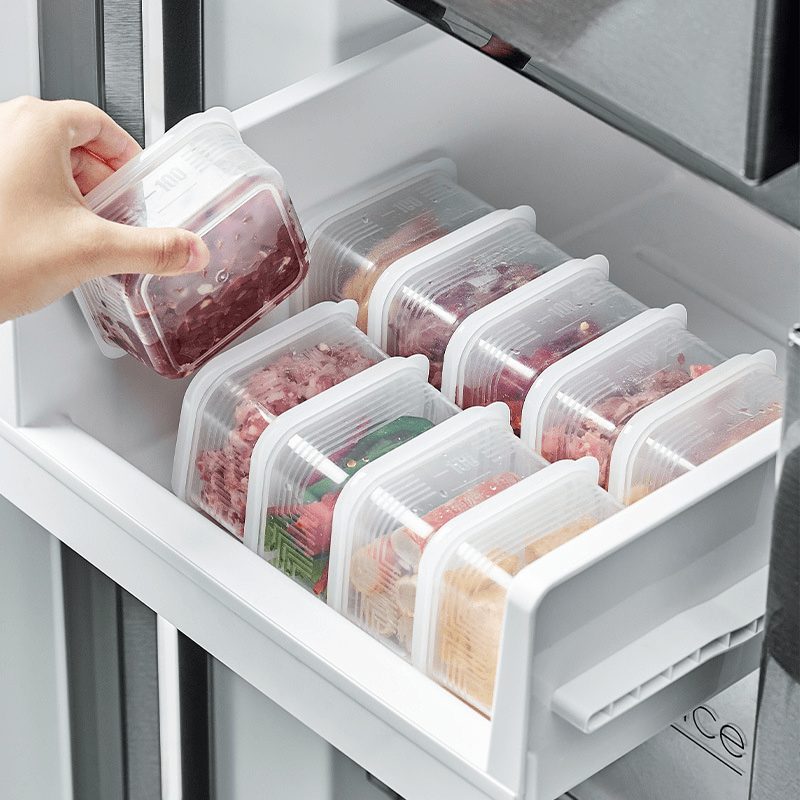 Food Grade Refrigerator Storage Box, Plastic Containers With Lids, Food  Storage Containers For Food, Home Use, Kitchen Tools, Kitchen Accessories,  Kitchen Supplies - Temu