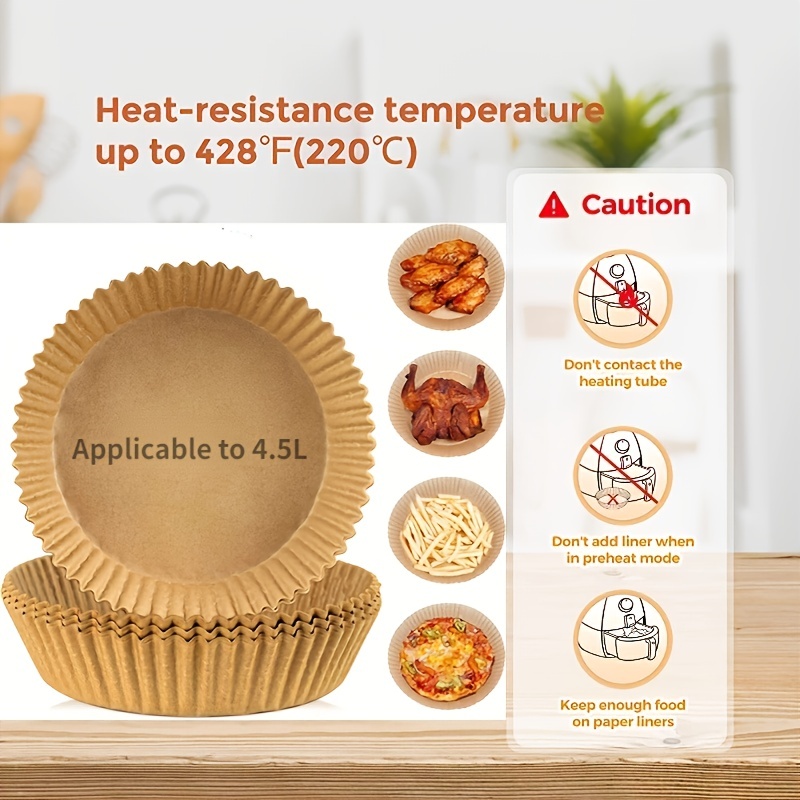 Silicone Air Fryer Liners, Foldable Air Fryer Liners with 100PCS Air F -  household items - by owner - housewares sale