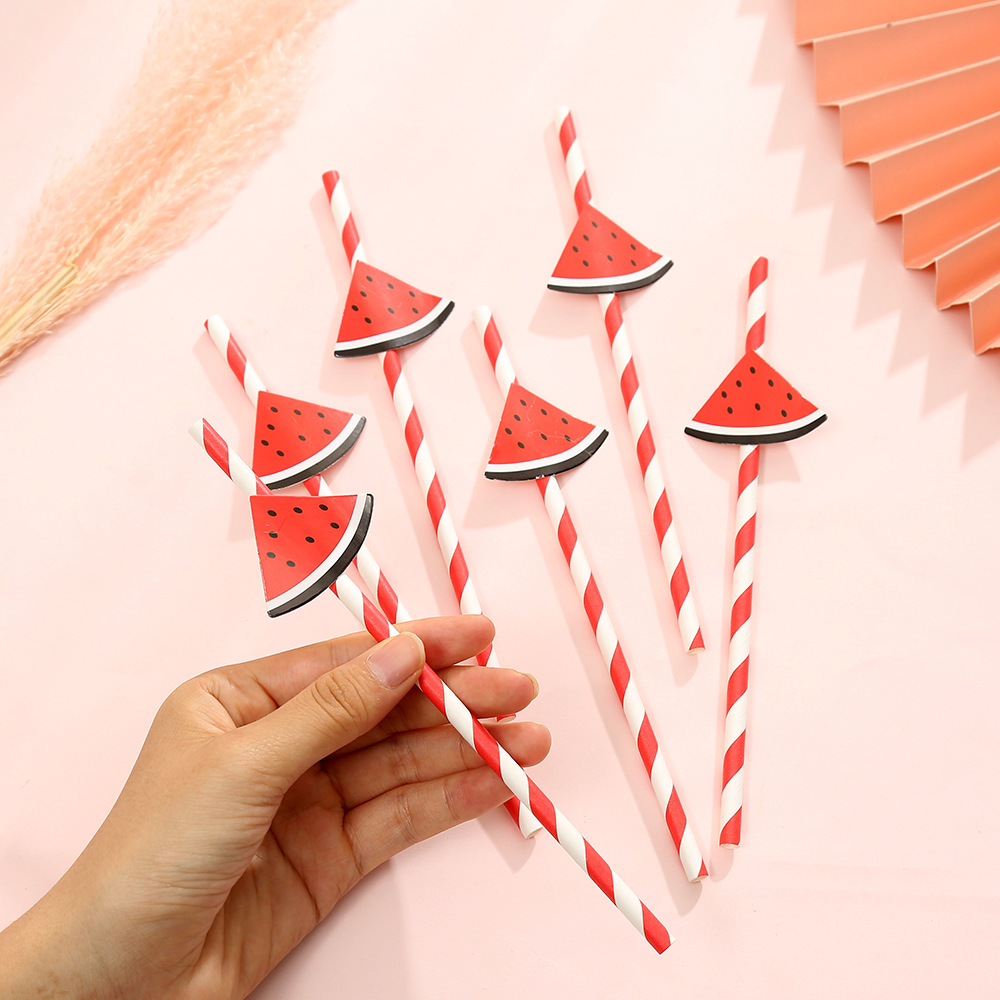 Disposable Biodegradable Small Bee Paper Straws Paper Straw - Temu