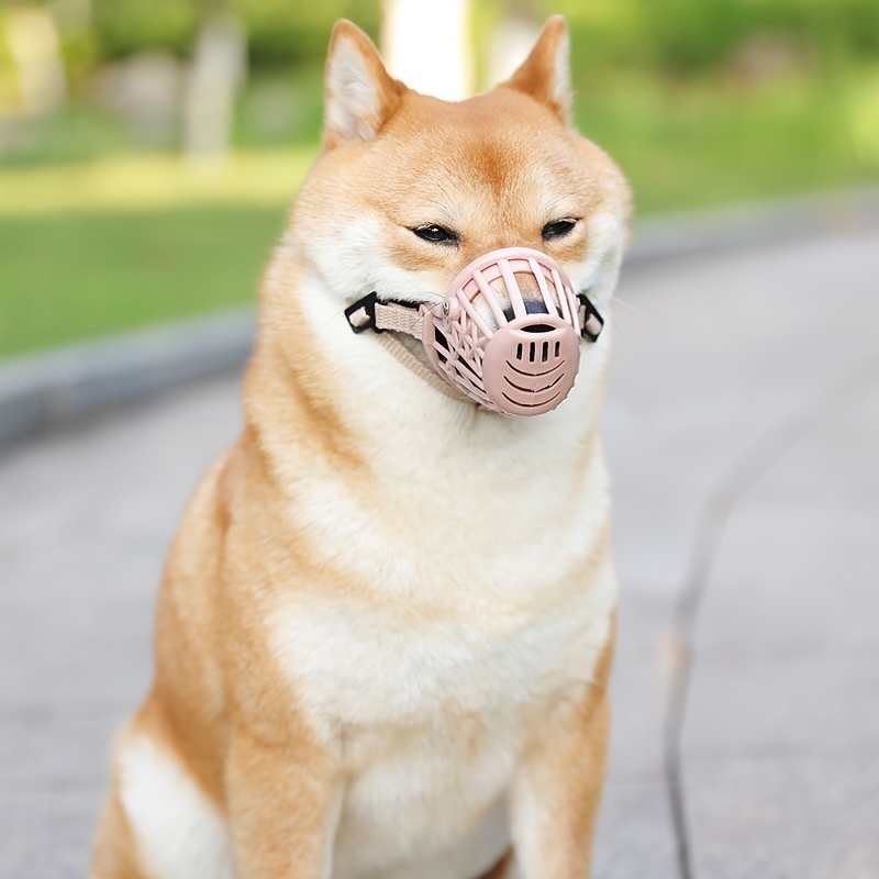 Acquista Museruole traspiranti da masticare che abbaiano. Museruola per cani  da compagnia per cani di taglia piccola, media e grande