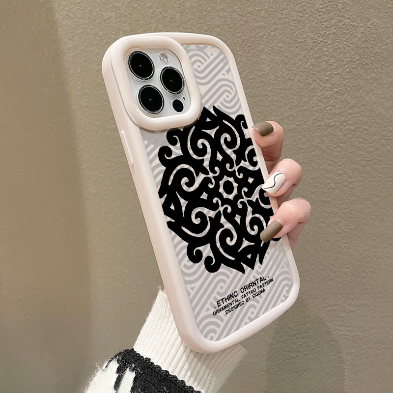 Paper cut Graphic Pattern Anti fall Silicone Phone Case Temu