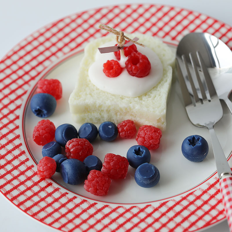3D fraise myrtille framboise gâteau Fondant moule  – Grandado