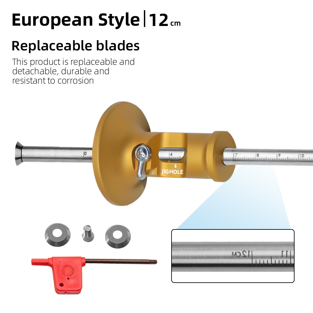 Parallel Line Drawing Mortise Wood Scribe Tool - Wheel Marking Gauge with  Fine-tuning Woodworking European Style Scriber - AliExpress