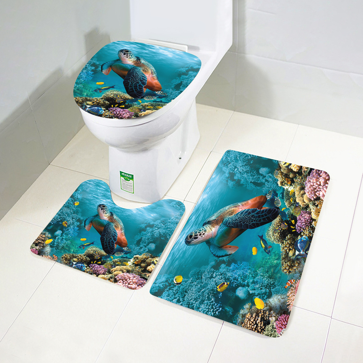 Bathroom Floor Mat Absorbent Toilet Mat Thickened Non slip - Temu