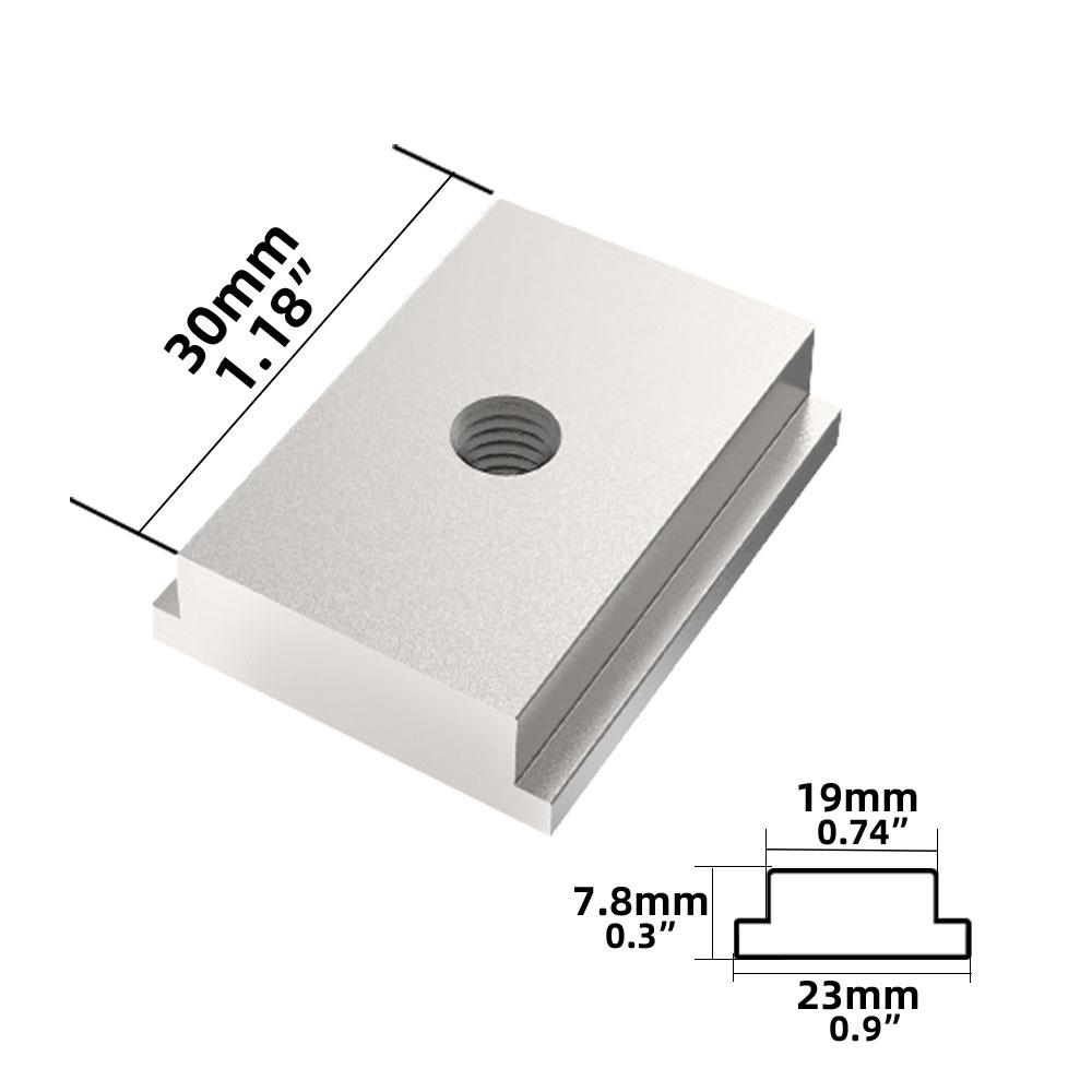 T slider T slot M6 M8 T Slot Nut T track Slider T Block - Temu