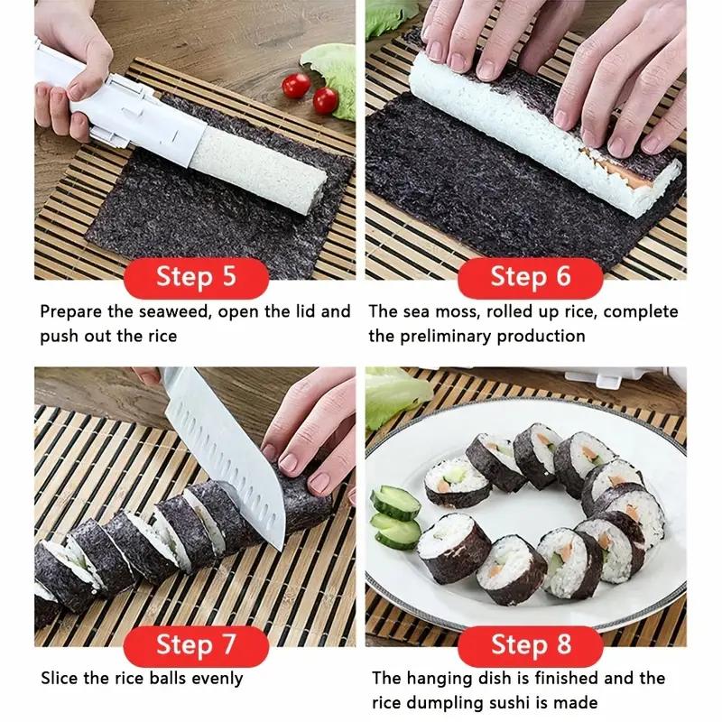 DIY Make Sushi Bazooka Mold Maker Rice Roller Making Tool Sushi