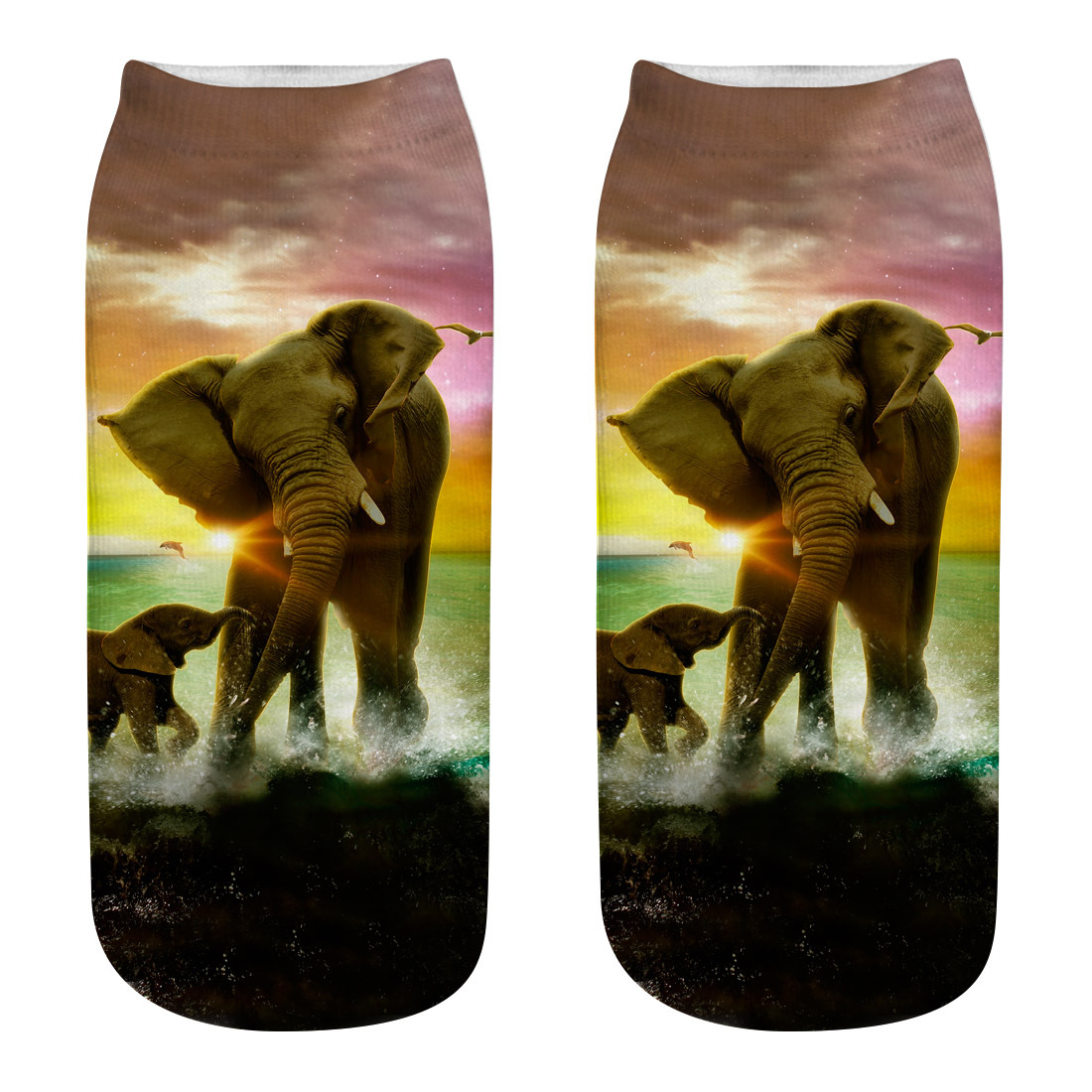 Calcetines divertidos Elefantes para hombre