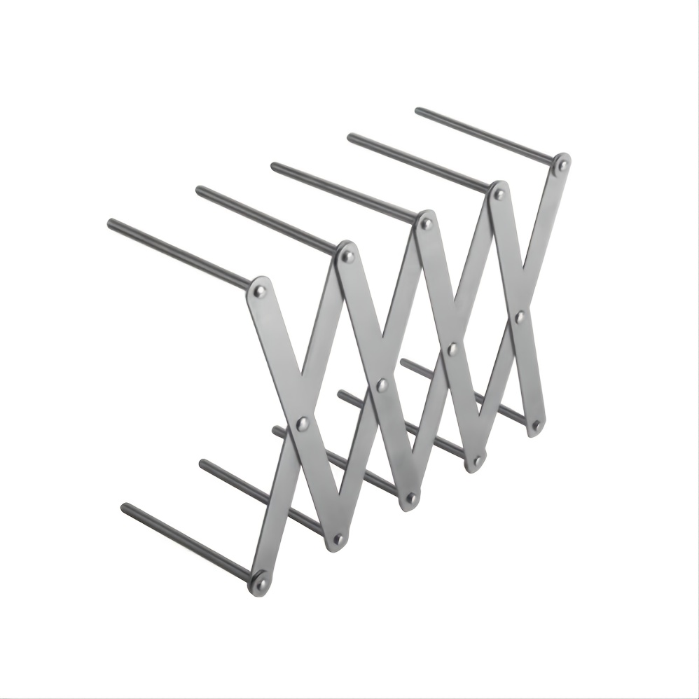 Adjustable Stainless Steel Drying Rack for Kitchen Storage