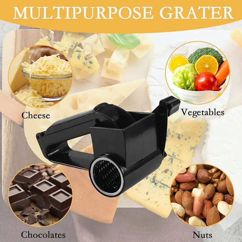3 in 1 Rotary Cheese Grater And Vegetable - Temu