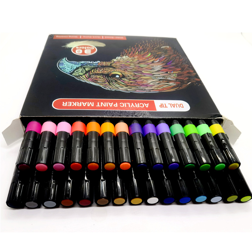 Soft Tip Brush Markers Colored Pen Long-Lasting Special Craft Paint Pens  for Painting Supplies & Craft Supplies