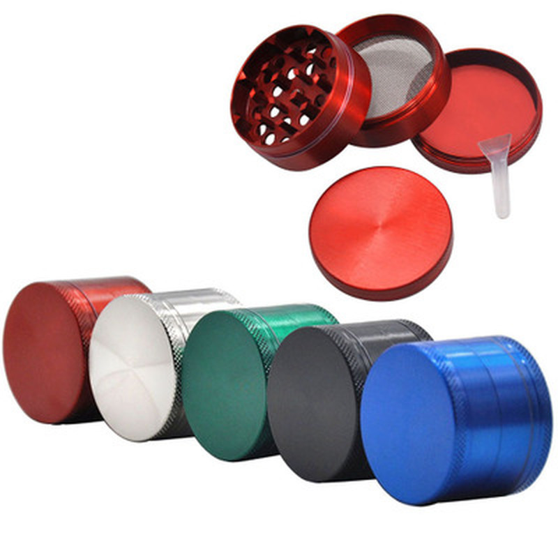 4-Layer Spice Grinder Kitchen Crusher Metal Grinder Multifunctional