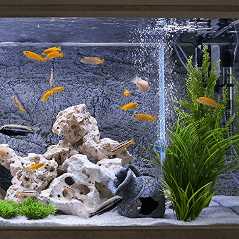 Air Stone Bar Suction Cups Aquarium Bubble Wall Fish Tank - Temu
